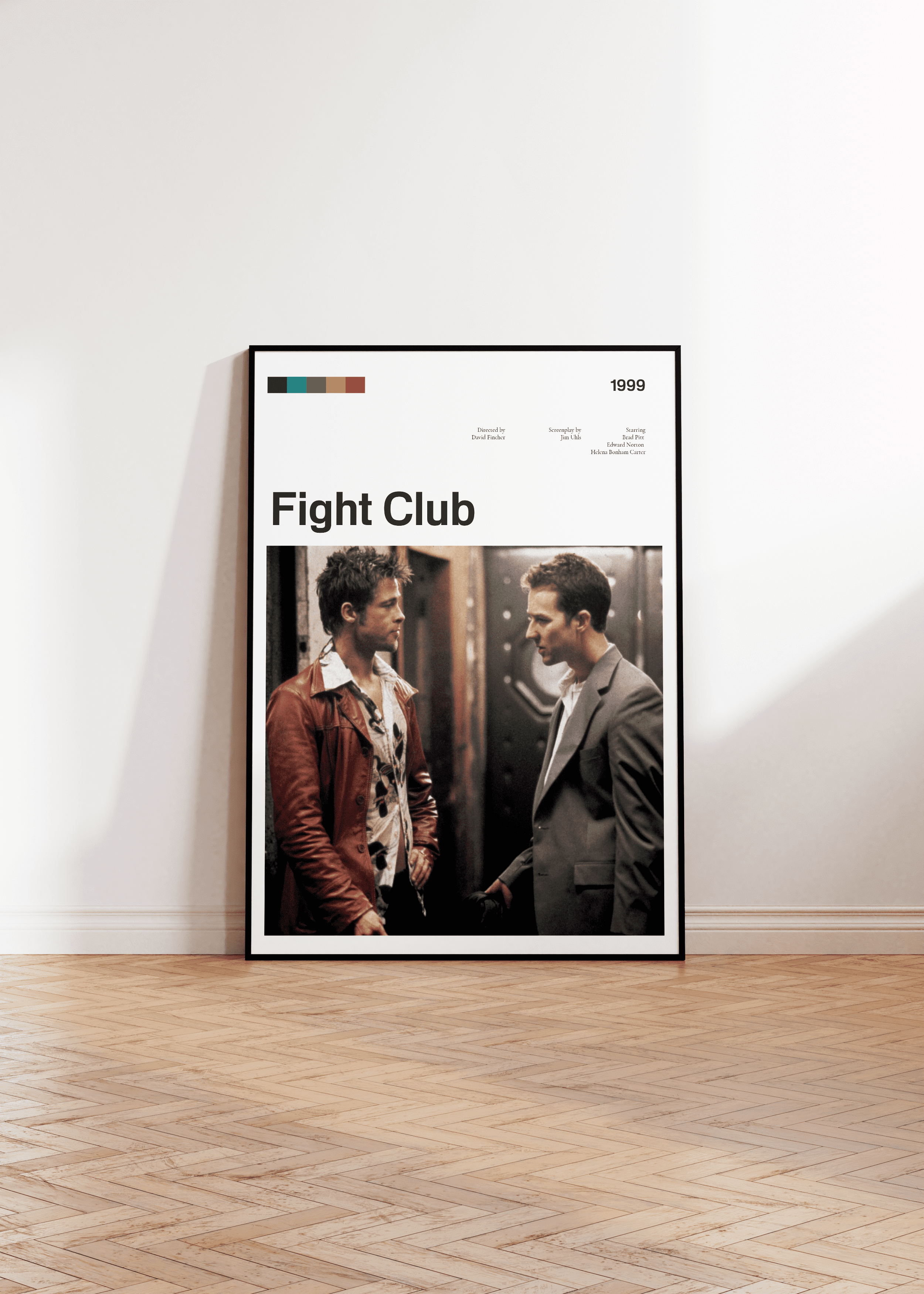 Fight Club Film Çerçevesiz Poster