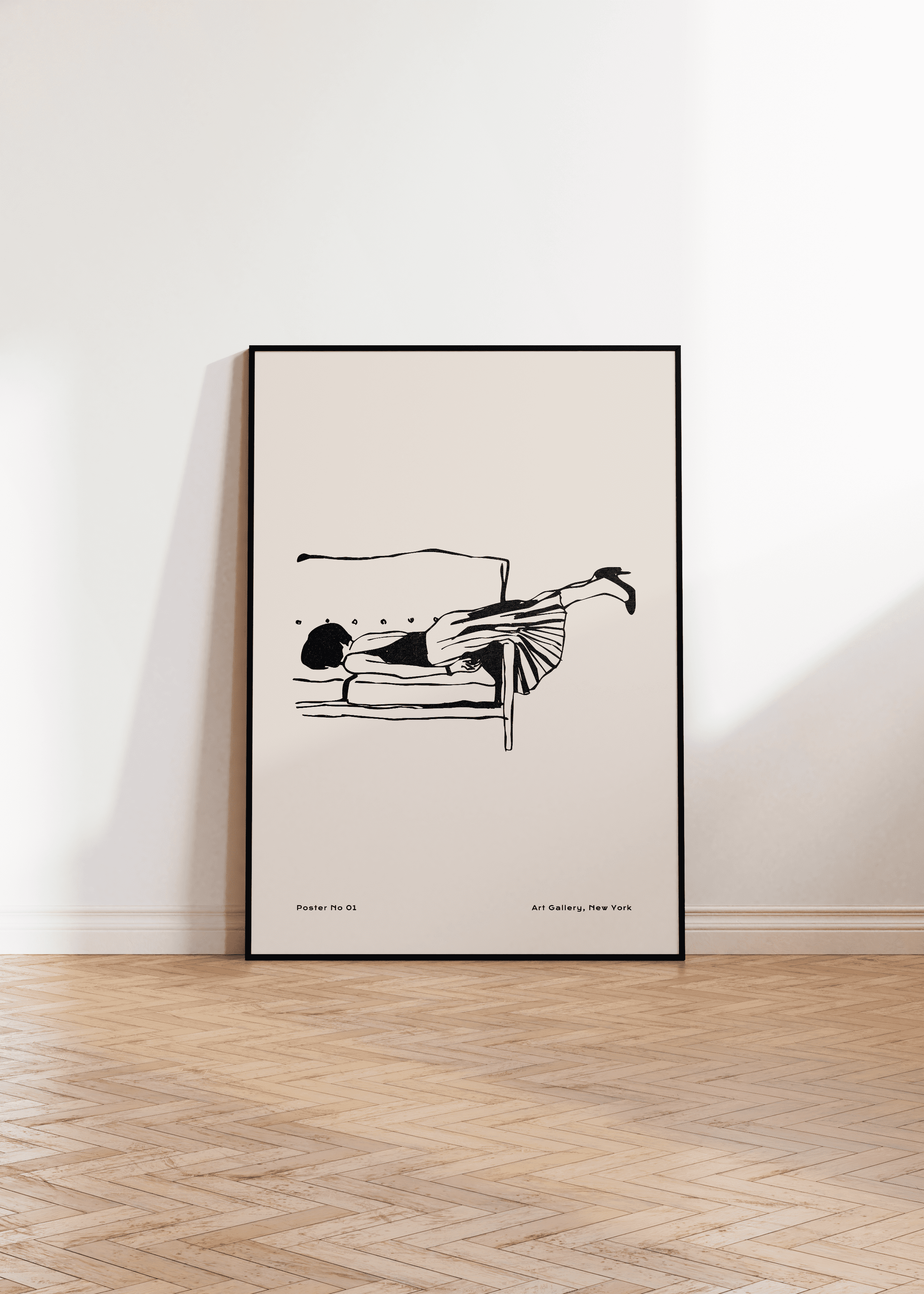Modern Art Çerçevesiz Poster