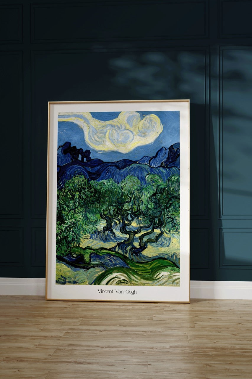 Van Gogh Çerçevesiz Poster