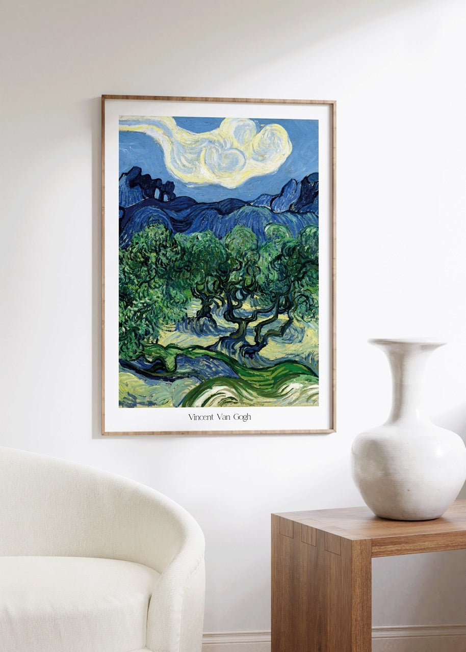 Van Gogh Çerçevesiz Poster
