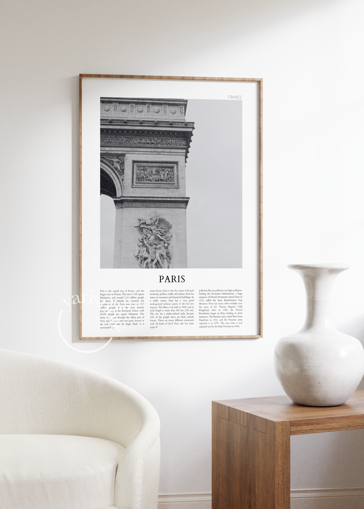 Paris Unframed Poster
