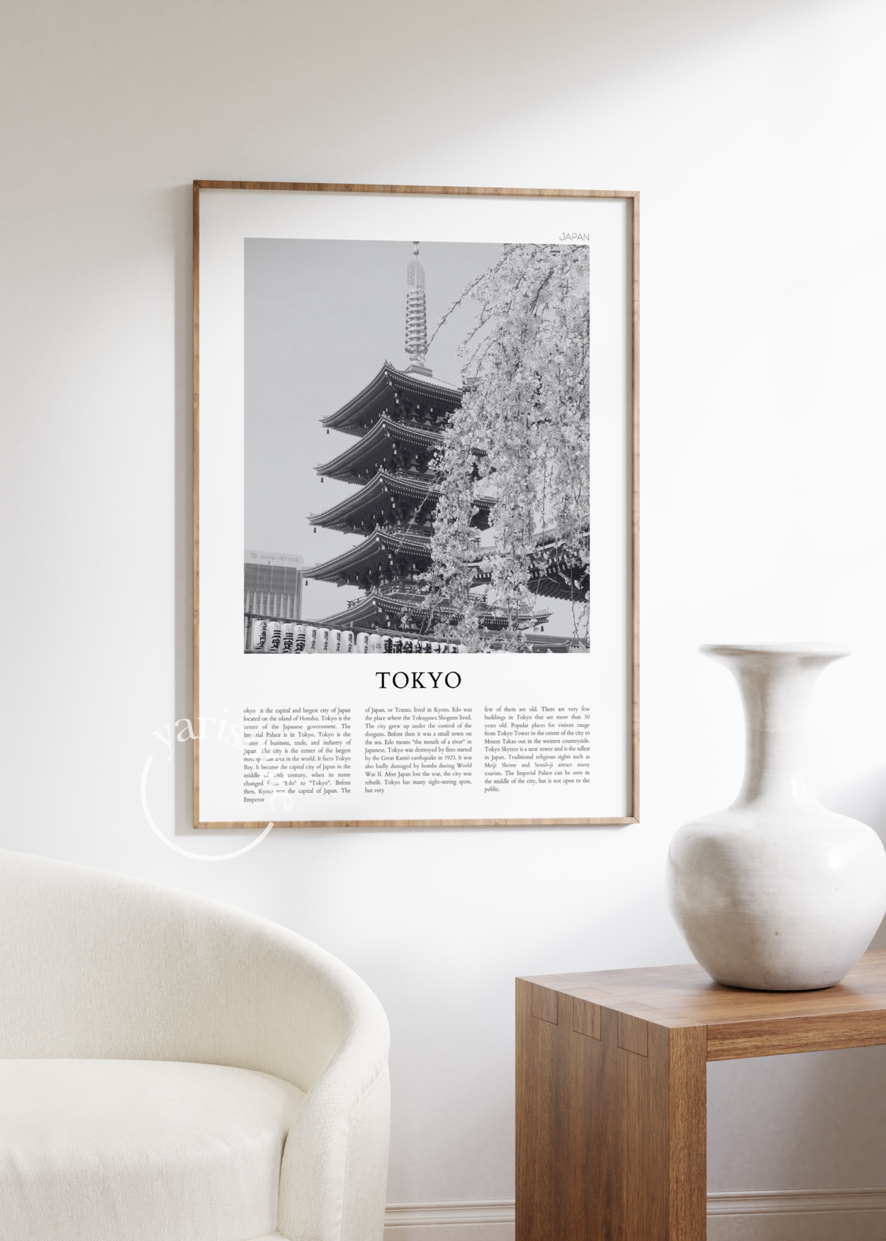 Tokyo Çerçevesiz Poster 21x30 cm