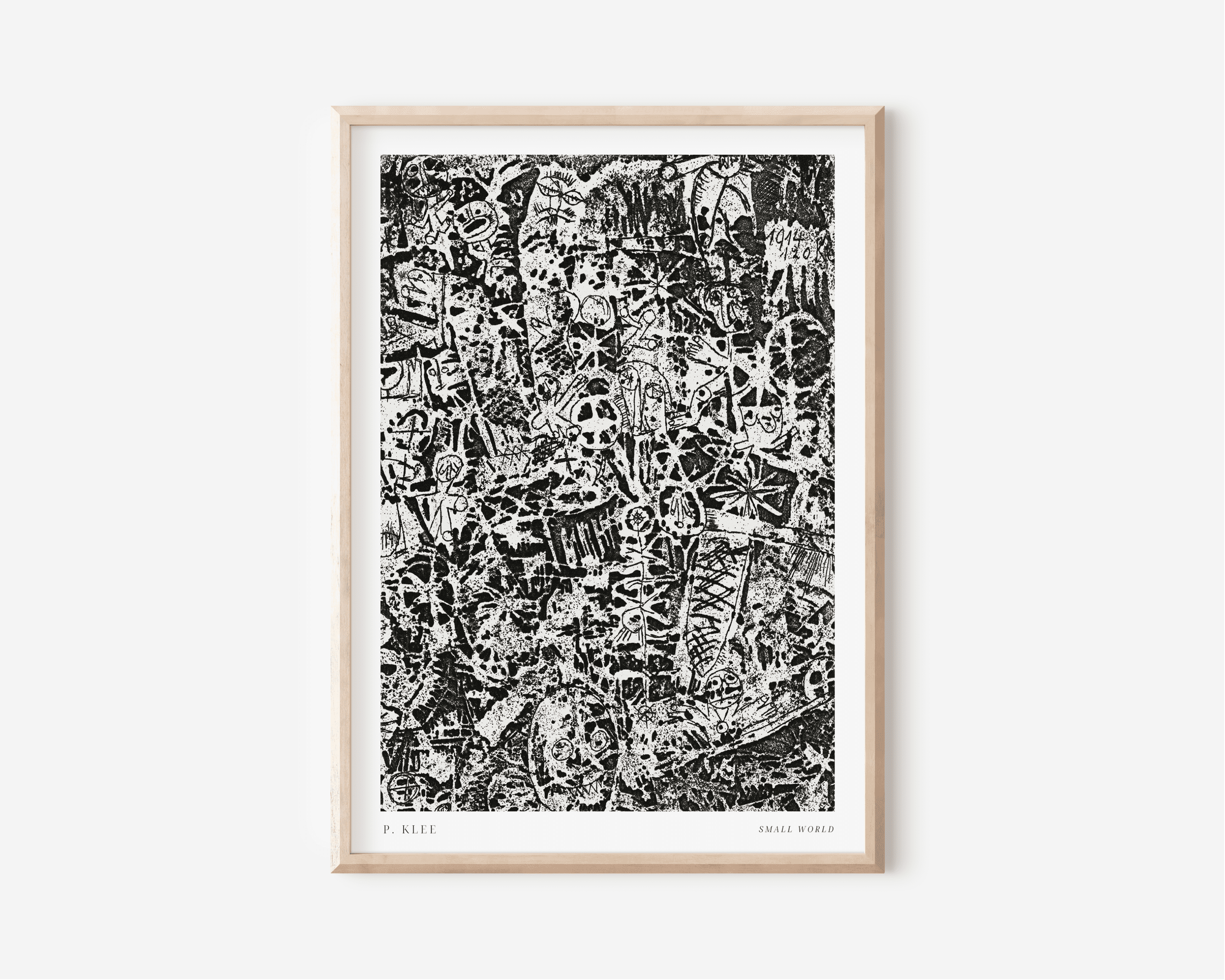 Paul Klee Çerçevesiz Poster