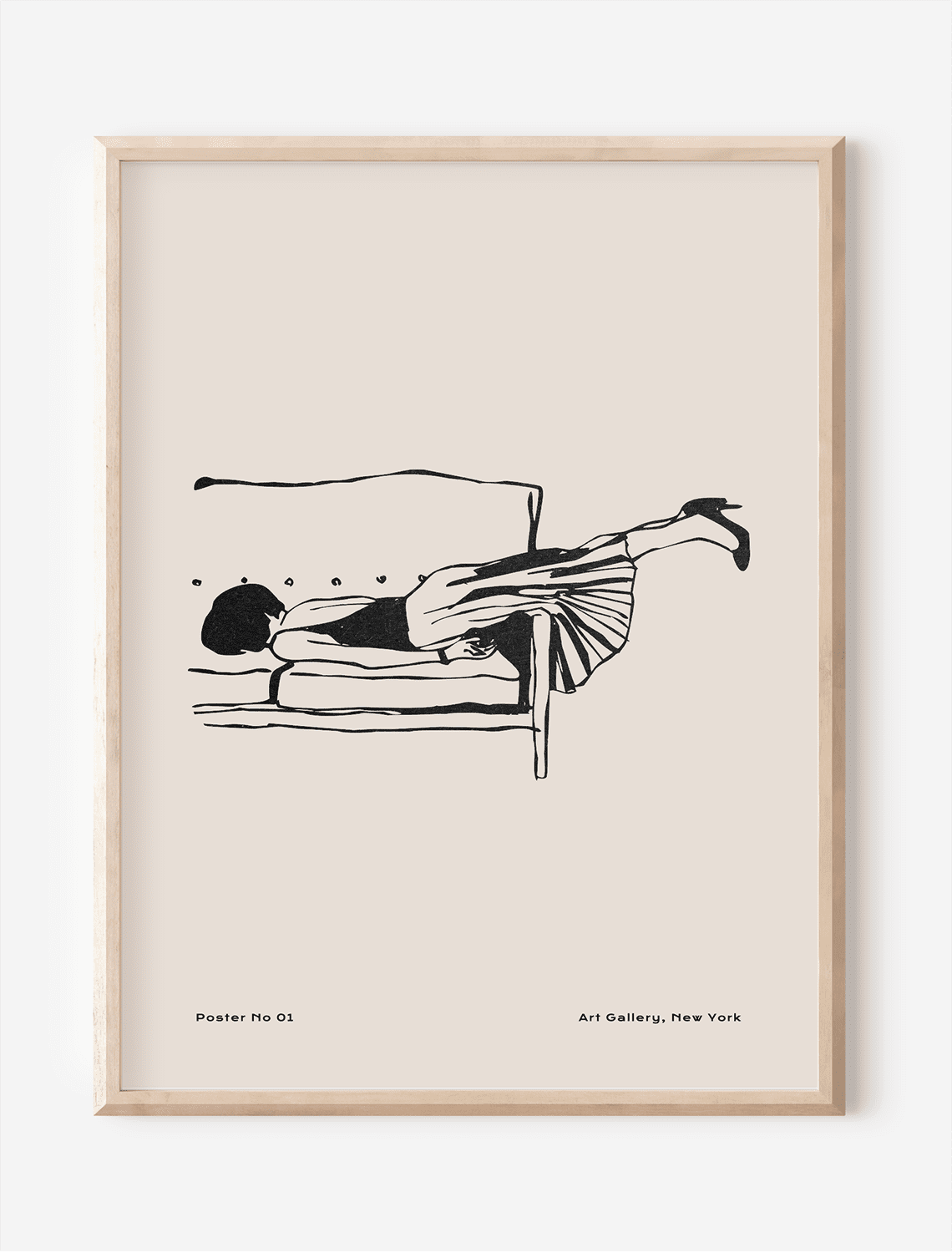 Modern Art Çerçevesiz Poster