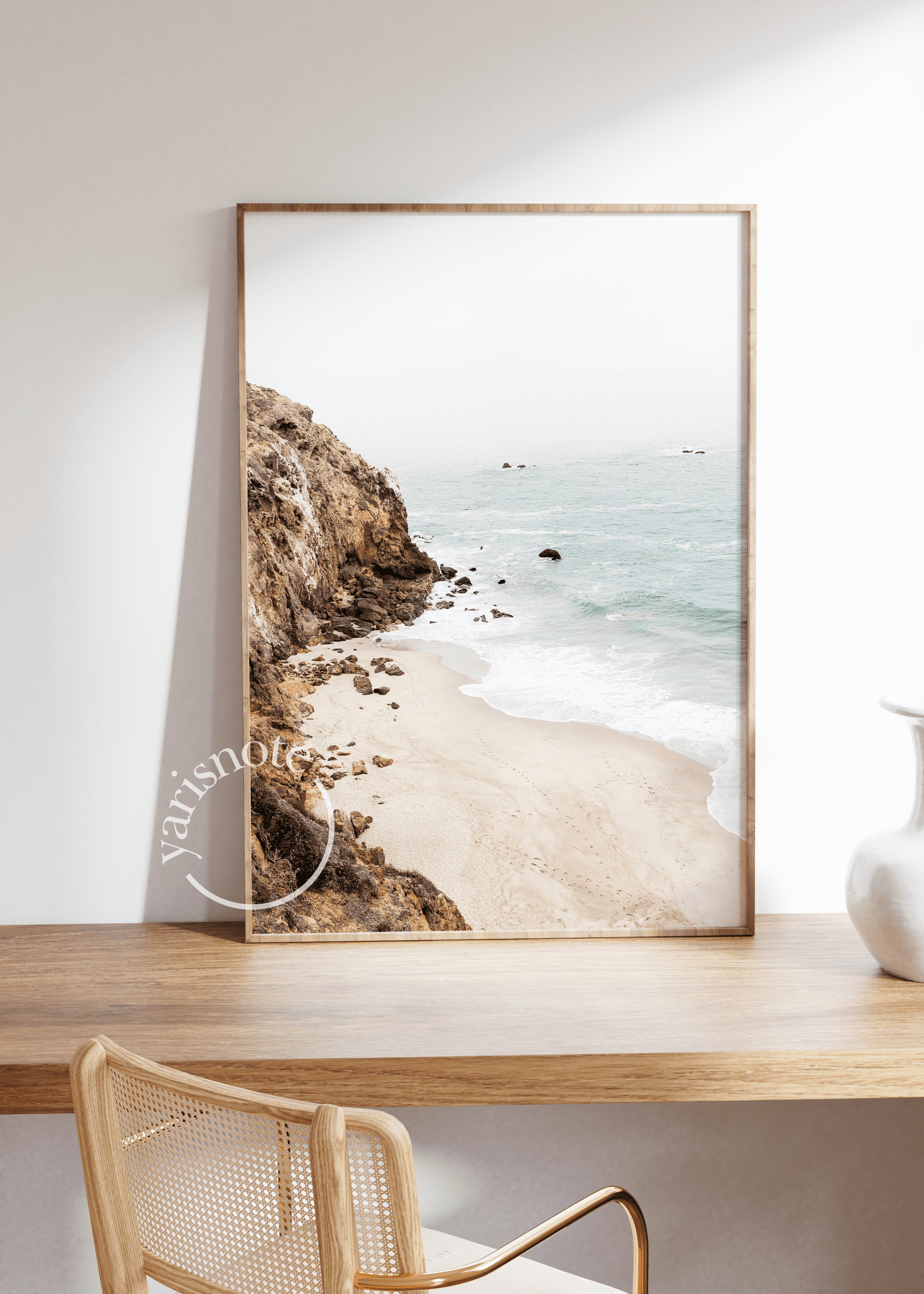Coastal Beach Çerçevesiz Poster 21x30 cm