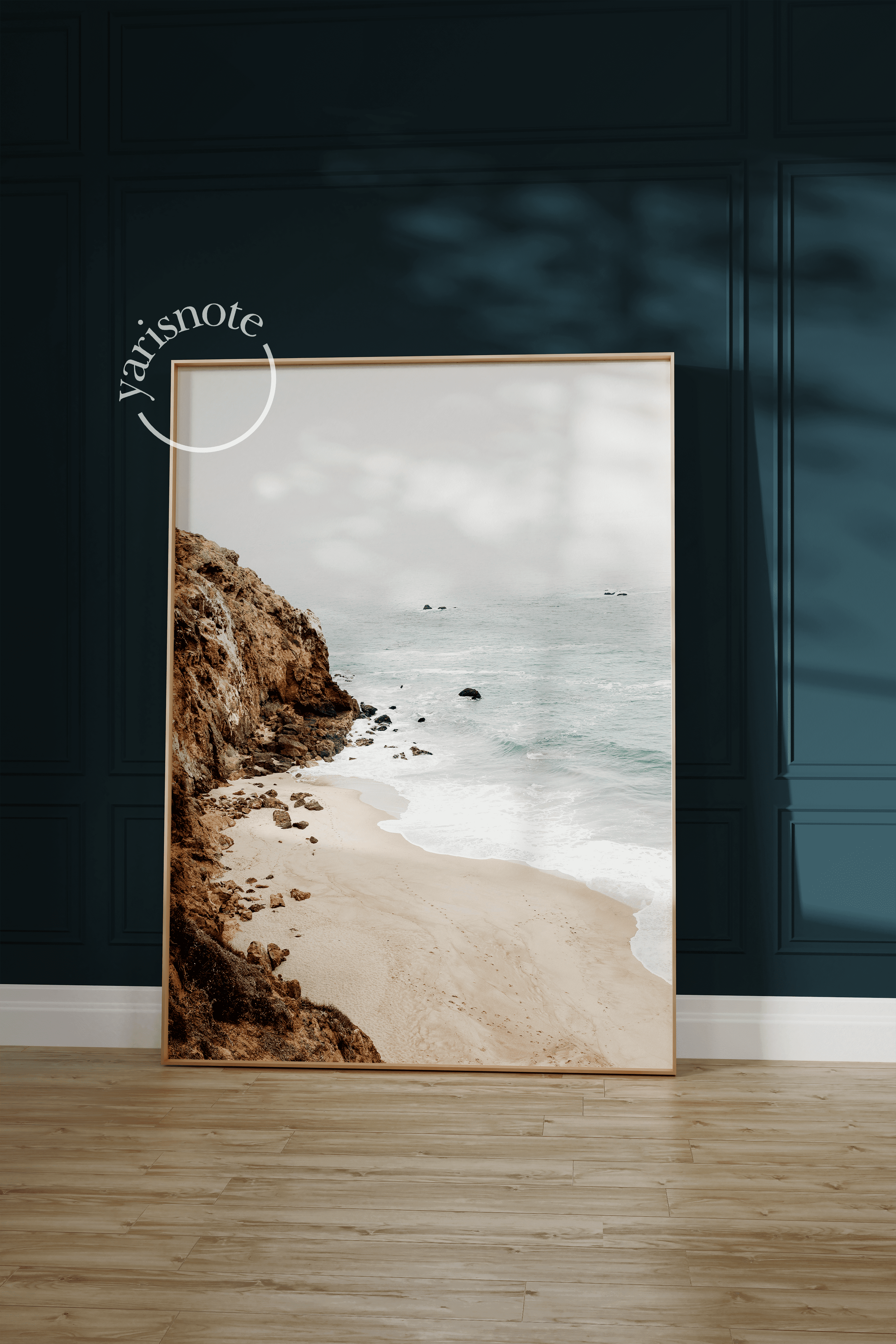 Coastal Beach Çerçevesiz Poster 21x30 cm