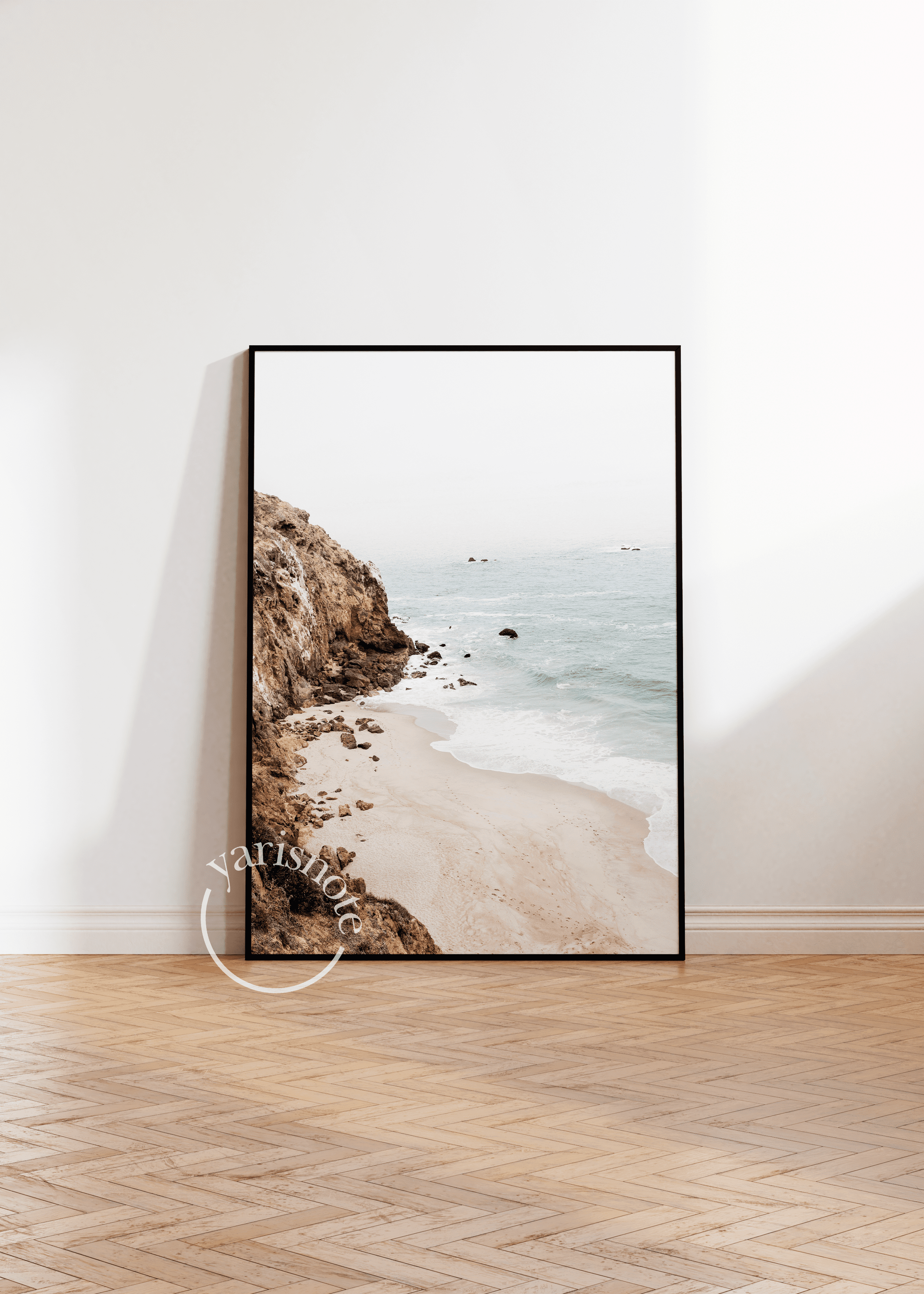 Coastal Beach Çerçevesiz Poster 21x30 cm