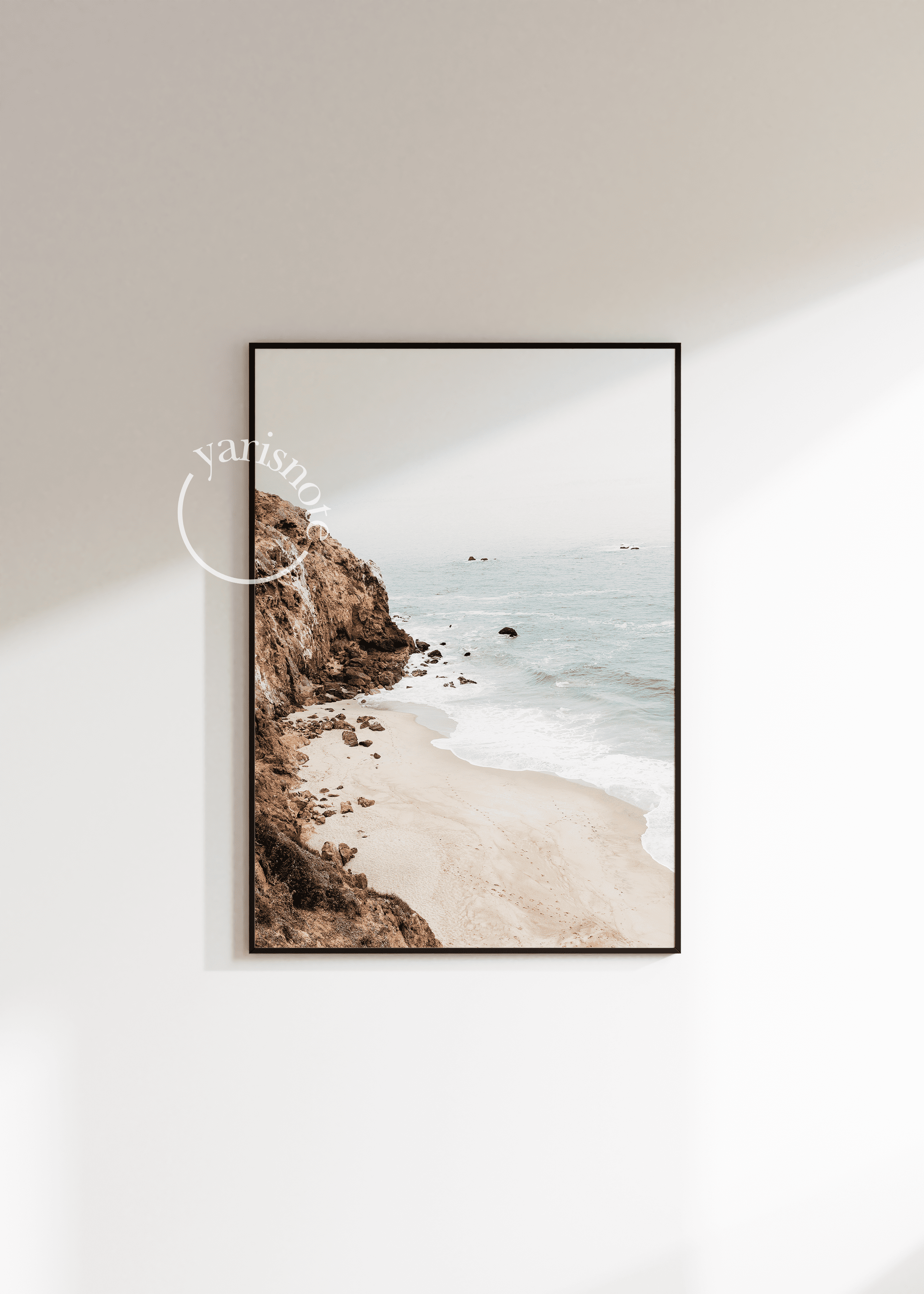 Coastal Beach Çerçevesiz Poster 21x30 cm