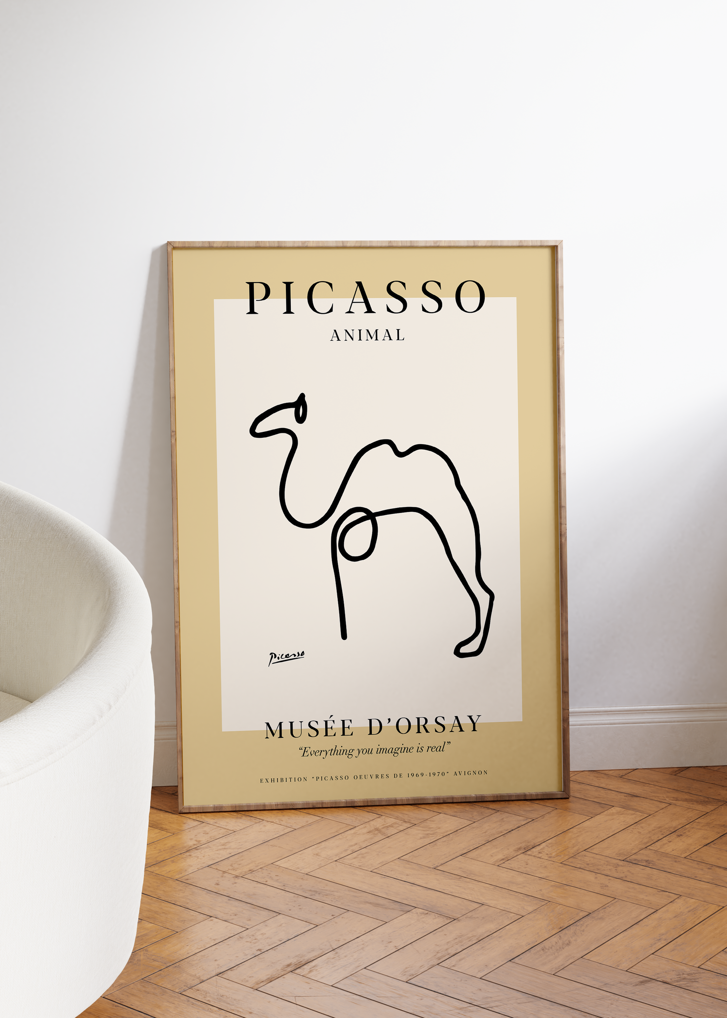 Pablo Picasso Camel Çerçevesiz Poster