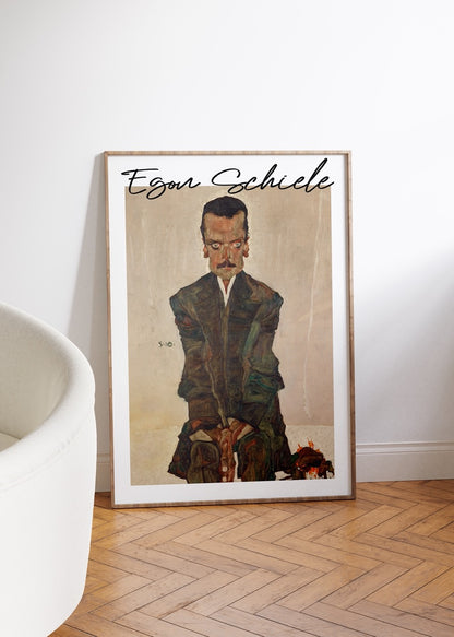 Egon Schiele Çerçevesiz Poster