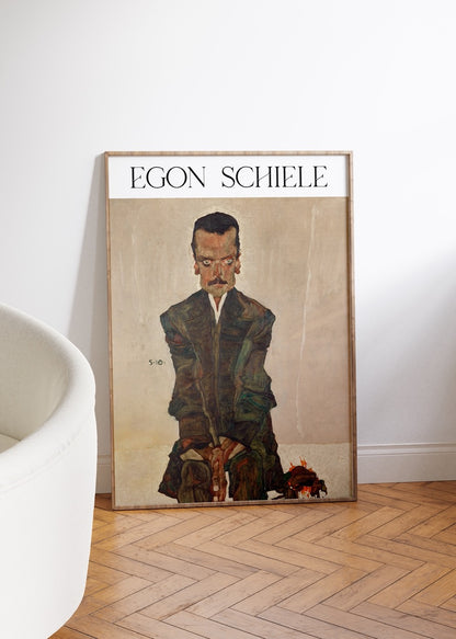 Egon Schiele Çerçevesiz Poster