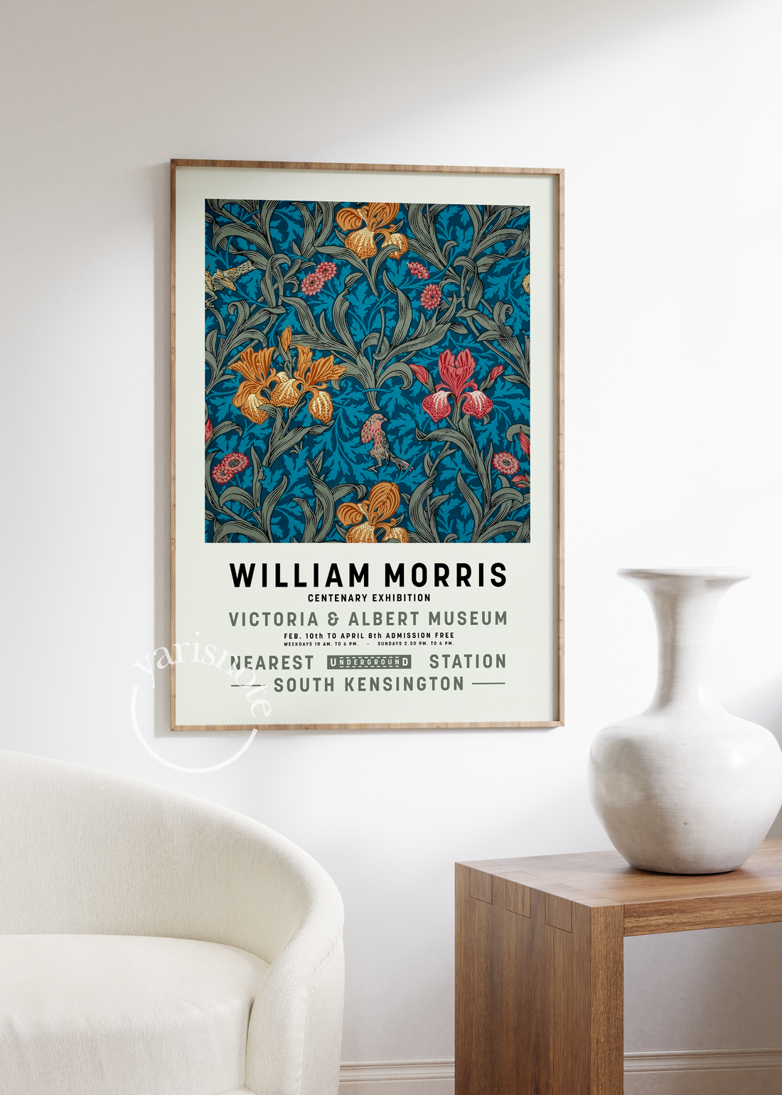 William Morris Çerçevesiz Poster