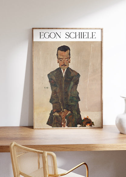 Egon Schiele Çerçevesiz Poster