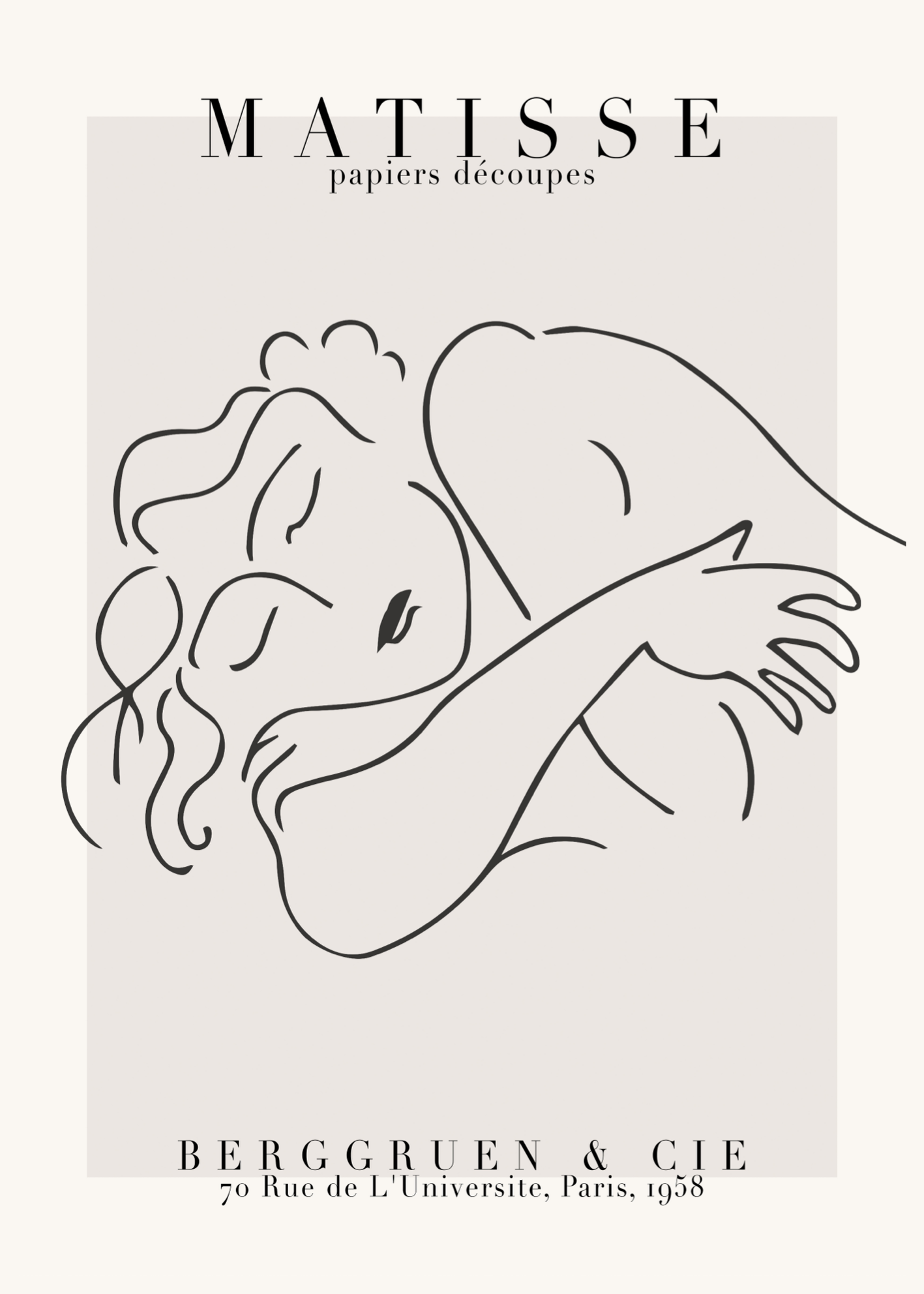 Sleeping Woman – Matisse Poster Baskı
