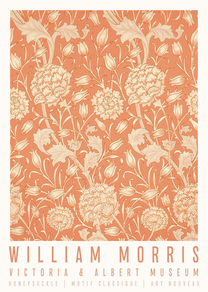 William Morris – Honeysuckle Poster Baskı (Victoria & Albert Museum Serisi)