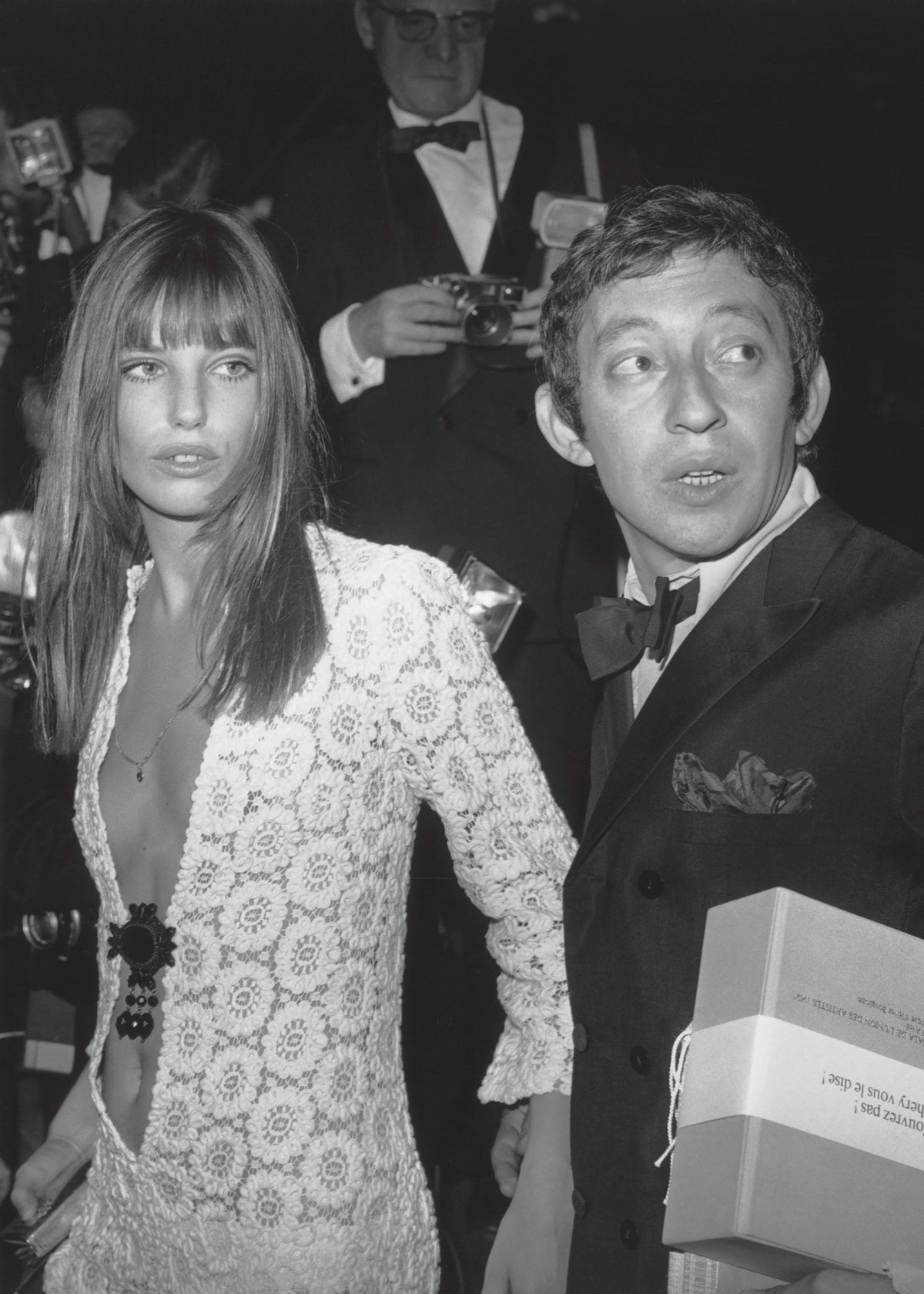 Jane Birkin ve Serge Gainsbourg Vintage Fotoğraf Poster Baskı