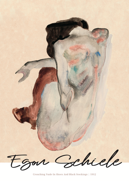 Egon Schiele Figüratif Sanat Poster Baskı