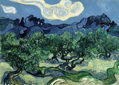Van Gogh Zeytin Ağaçları Poster Baskı