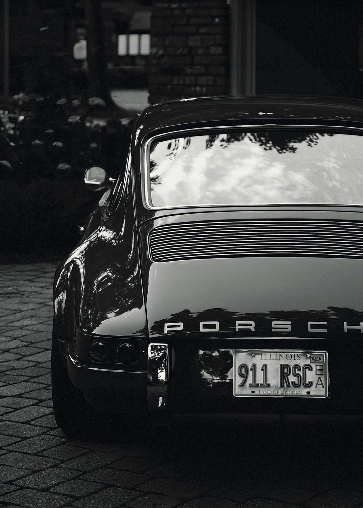 Vintage Porsche 911 Fotoğrafı Poster Baskı