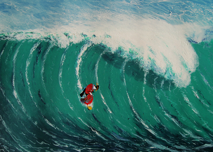 Surfer Girl Poster Baskı