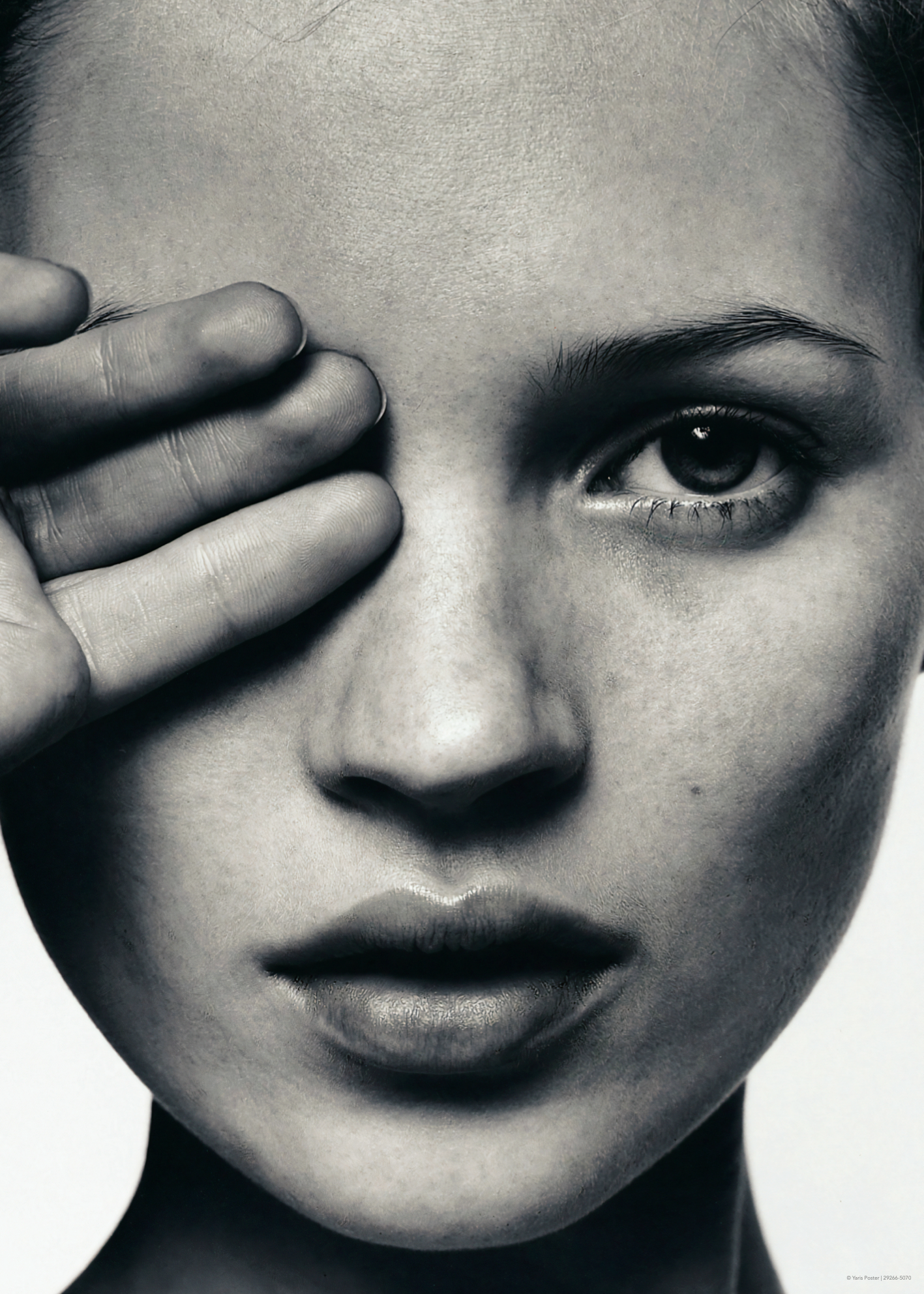 Kate Moss Blind Eye Poster