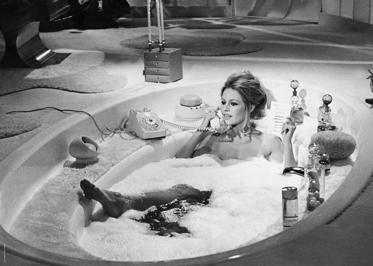 Brigitte Bardot – Siyah Beyaz Vintage Fotoğraf Posteri