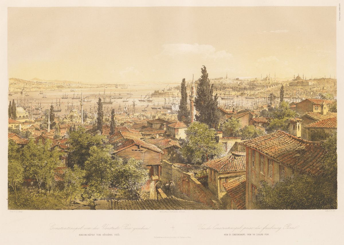 Pera’dan İstanbul Manzarası Poster Baskı