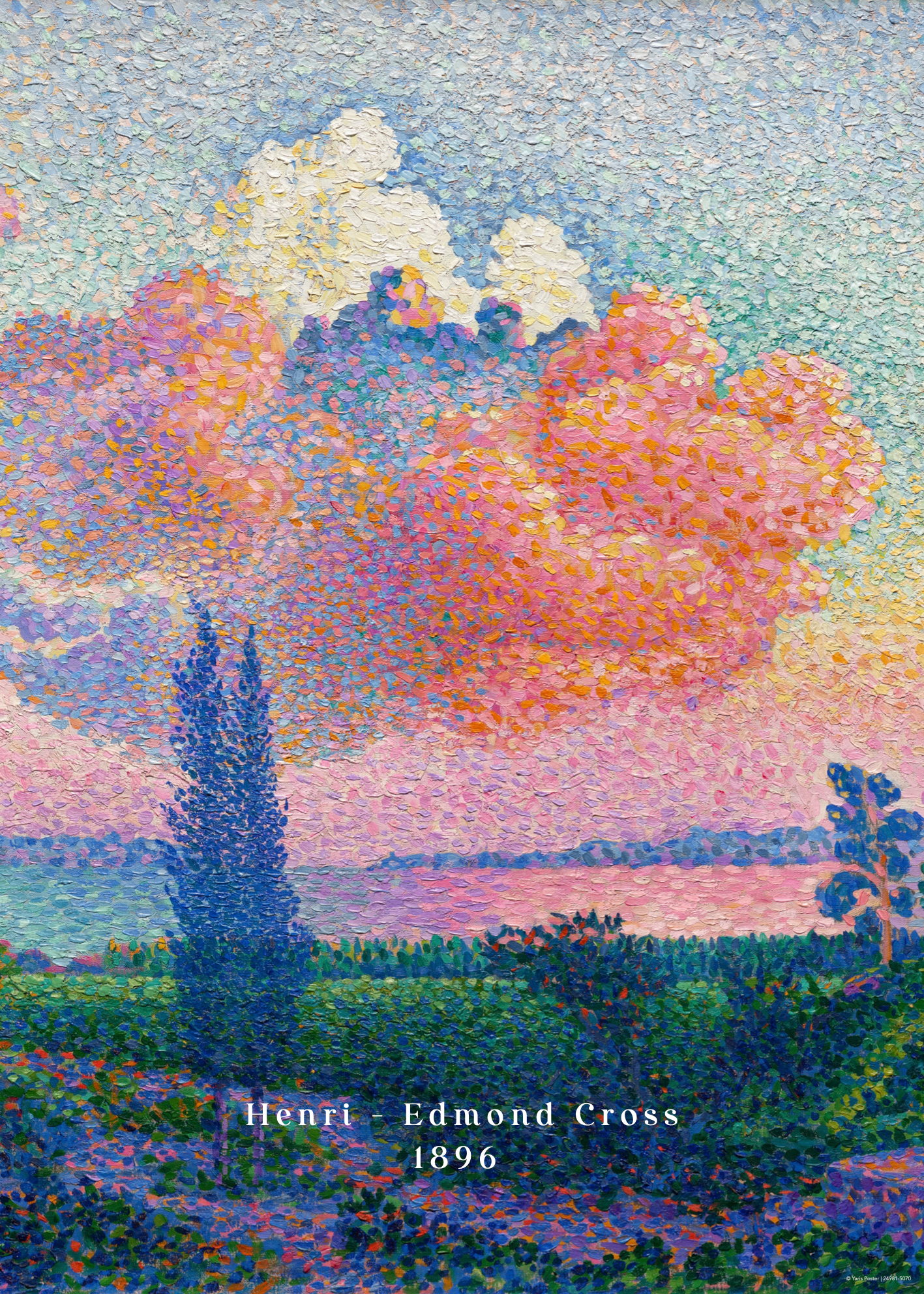 Pembe Bulut – Henri-Edmond Cross Sanat Poster Baskı