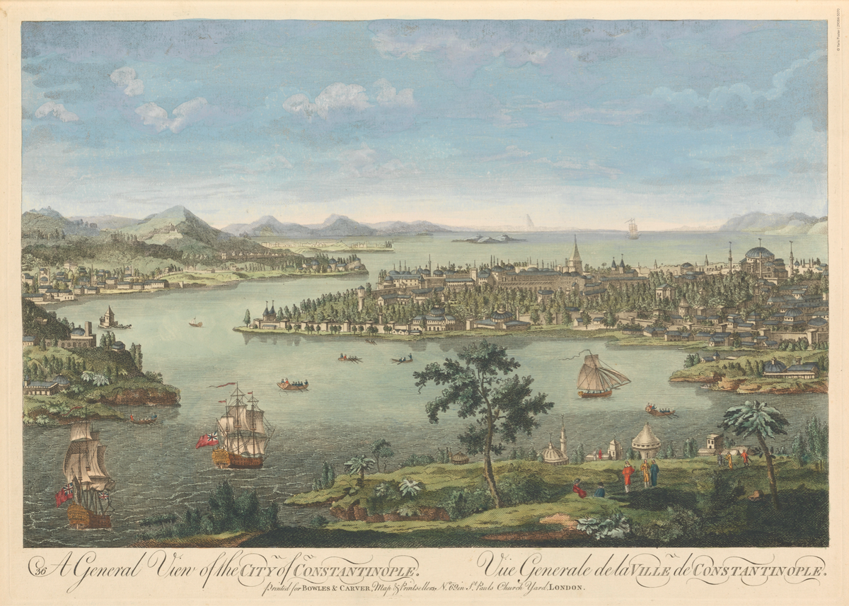A General View of the City of Constantinople Poster Baskı