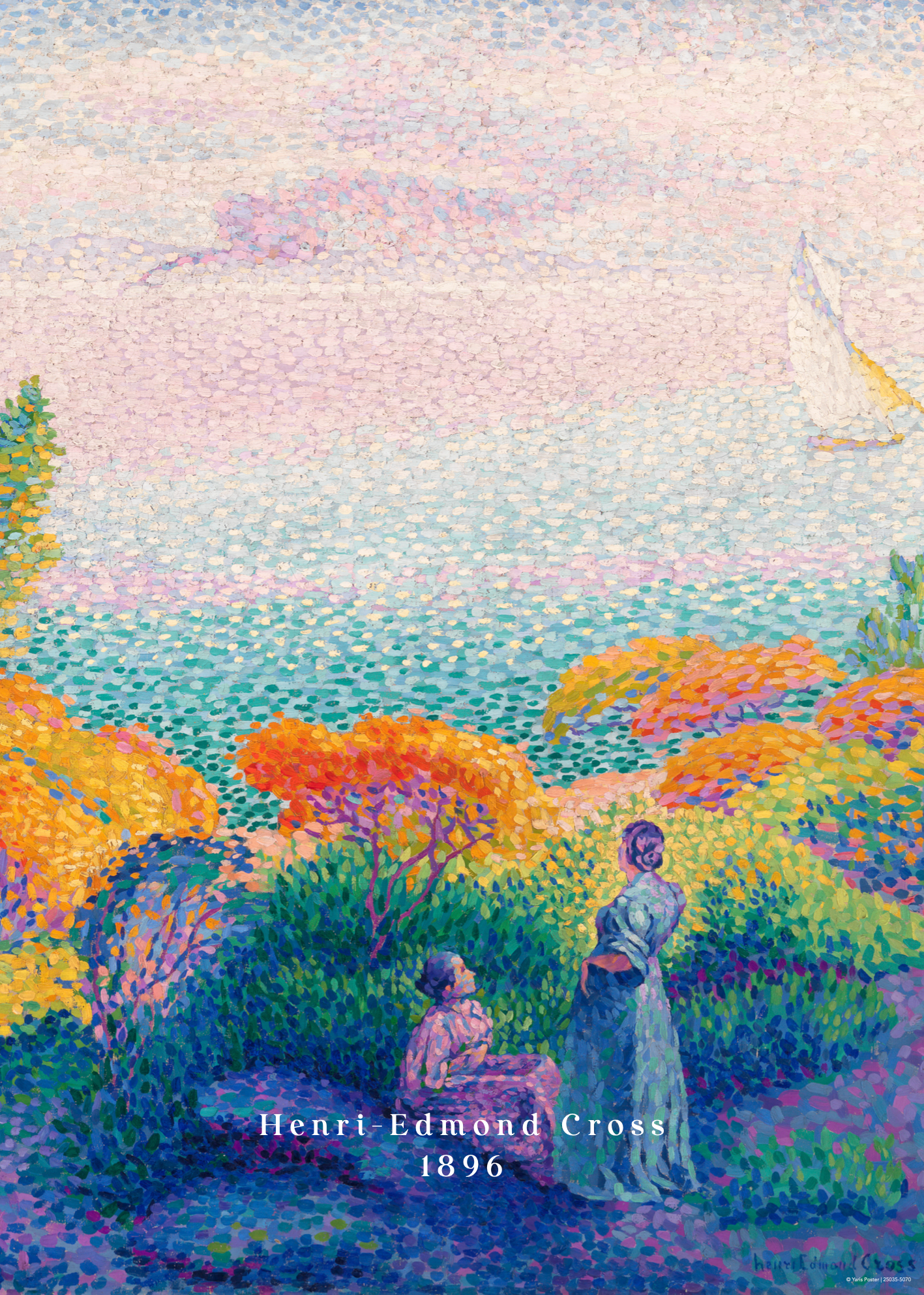 Henri Edmond Cross Bahar Deniz Manzarası Poster Baskı