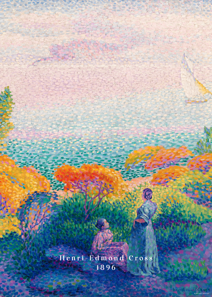 Henri Edmond Cross Bahar Deniz Manzarası Poster Baskı