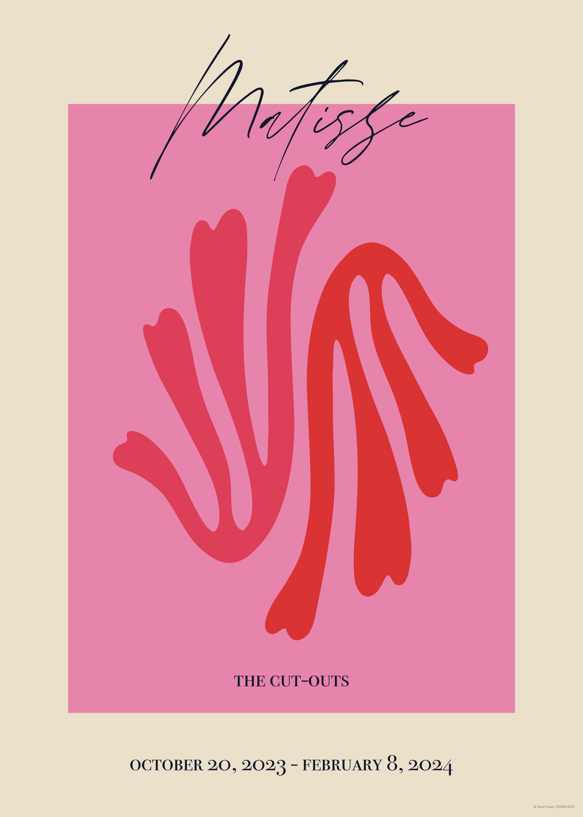 Matisse The Cut-Outs Poster Baskı – Modern Sanatın Renkli İfadesi