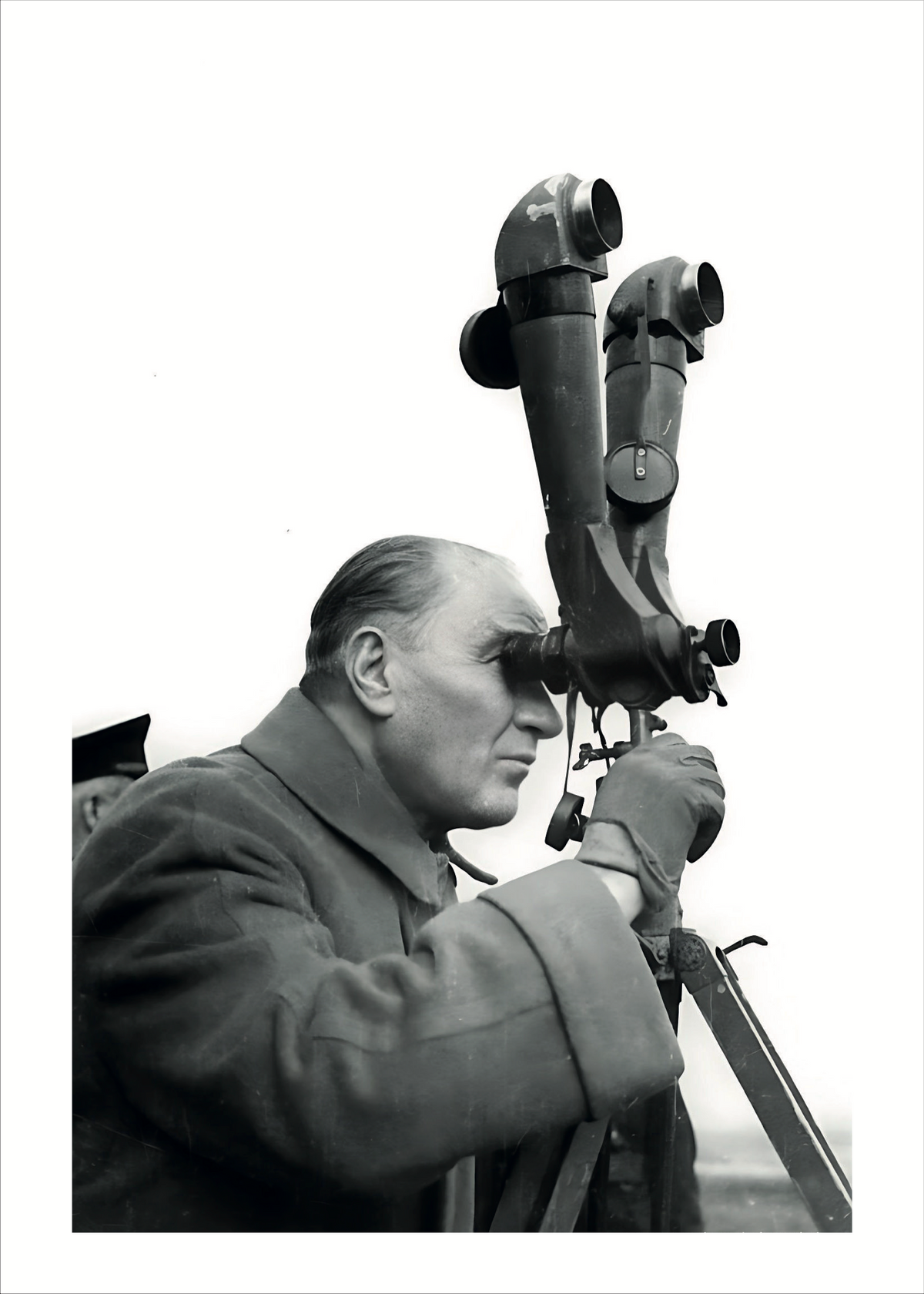 Ufuğa Bakan Lider Poster Baskı | Atatürk'ün Vizyoner Bakışı