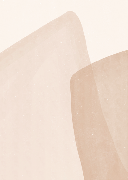 Desert Drift Poster Baskı – Minimal Bej Sanat Posteri