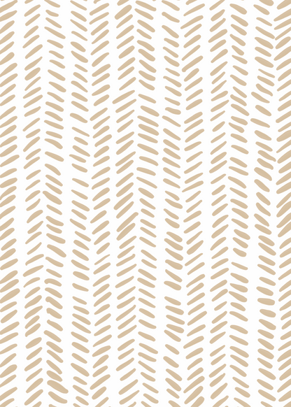 Scandi Doku Poster Baskı – İskandinav Stil Minimal Desen