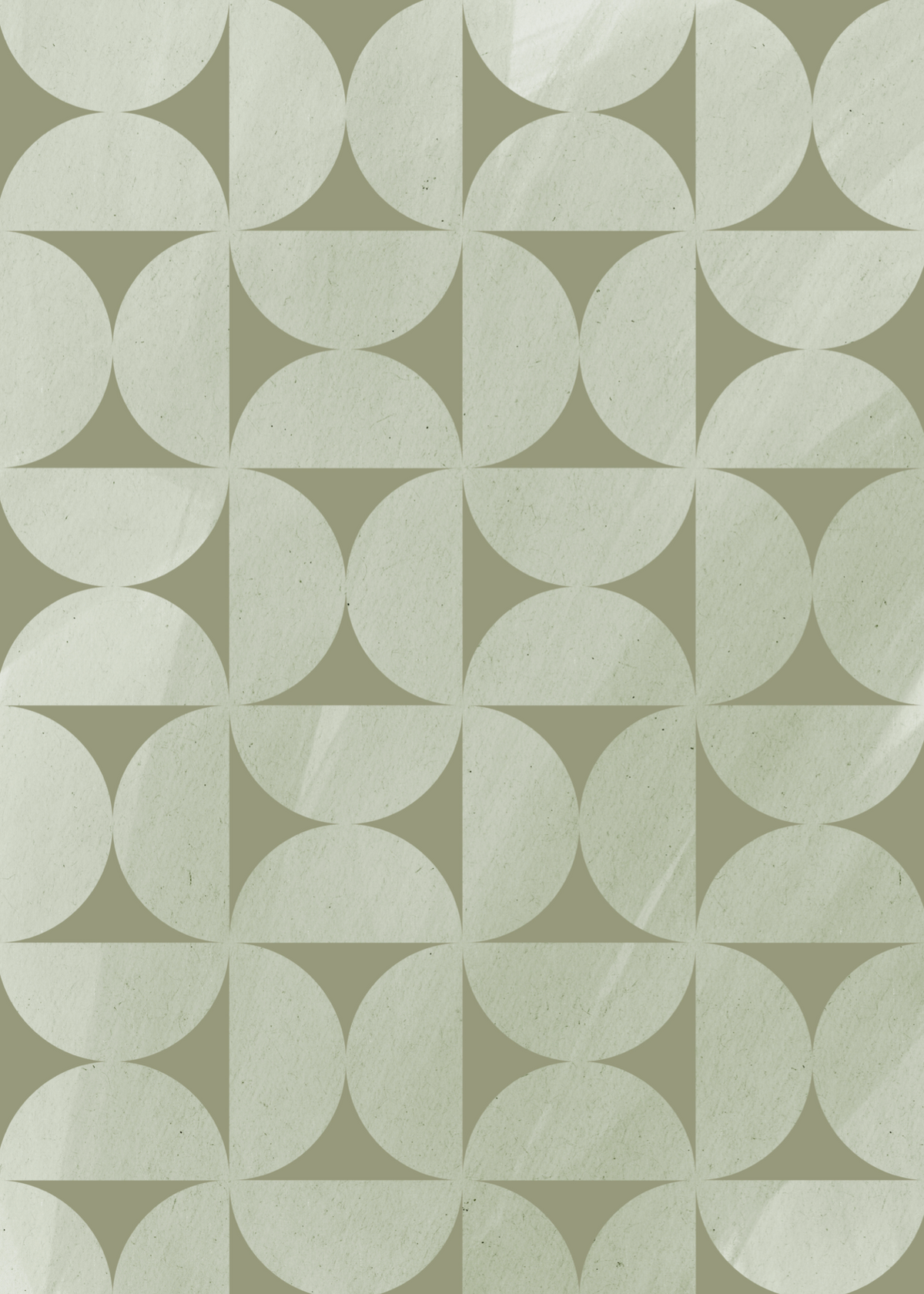 Sage Geometry – Minimalist Desen Poster