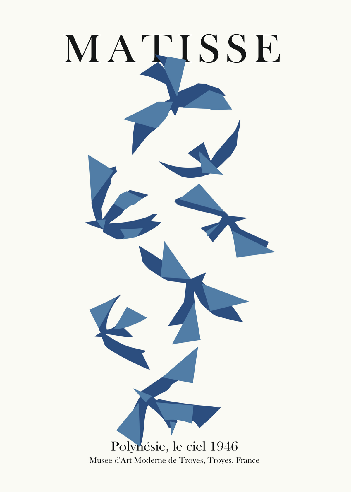 Matisse Polynésie Le Ciel Poster Baskı