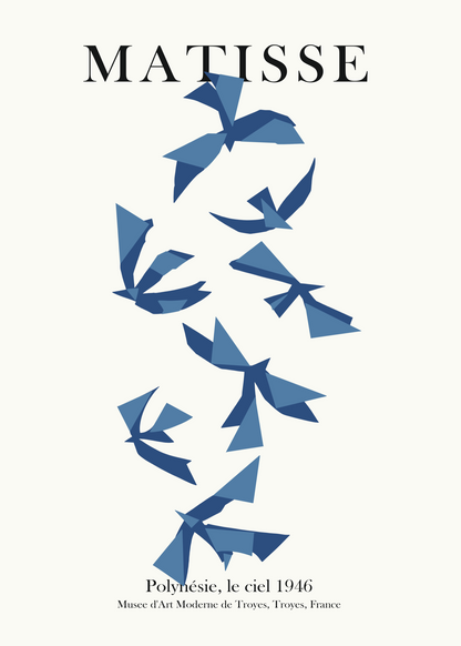 Matisse Polynésie Le Ciel Poster Baskı
