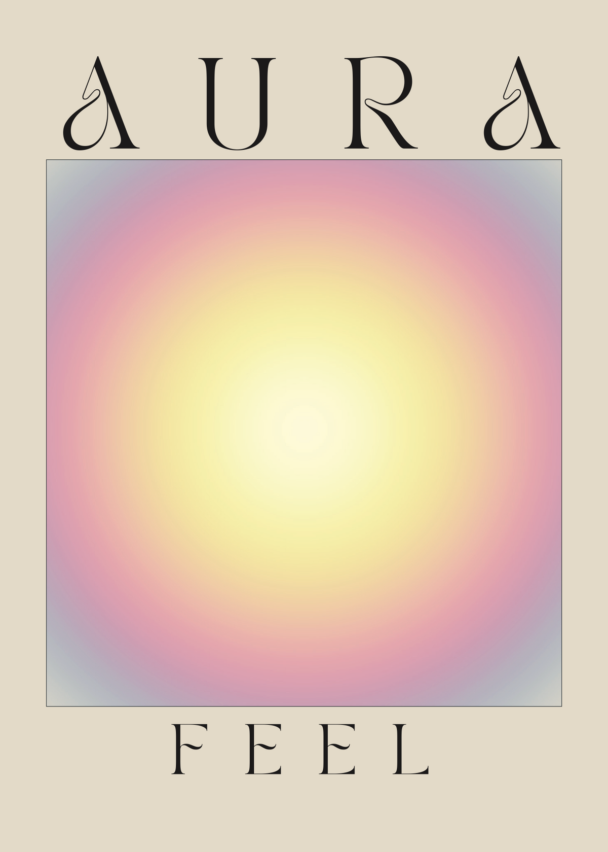 Aura Feel Poster Baskı