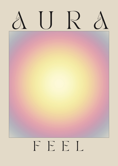 Aura Feel Poster Baskı
