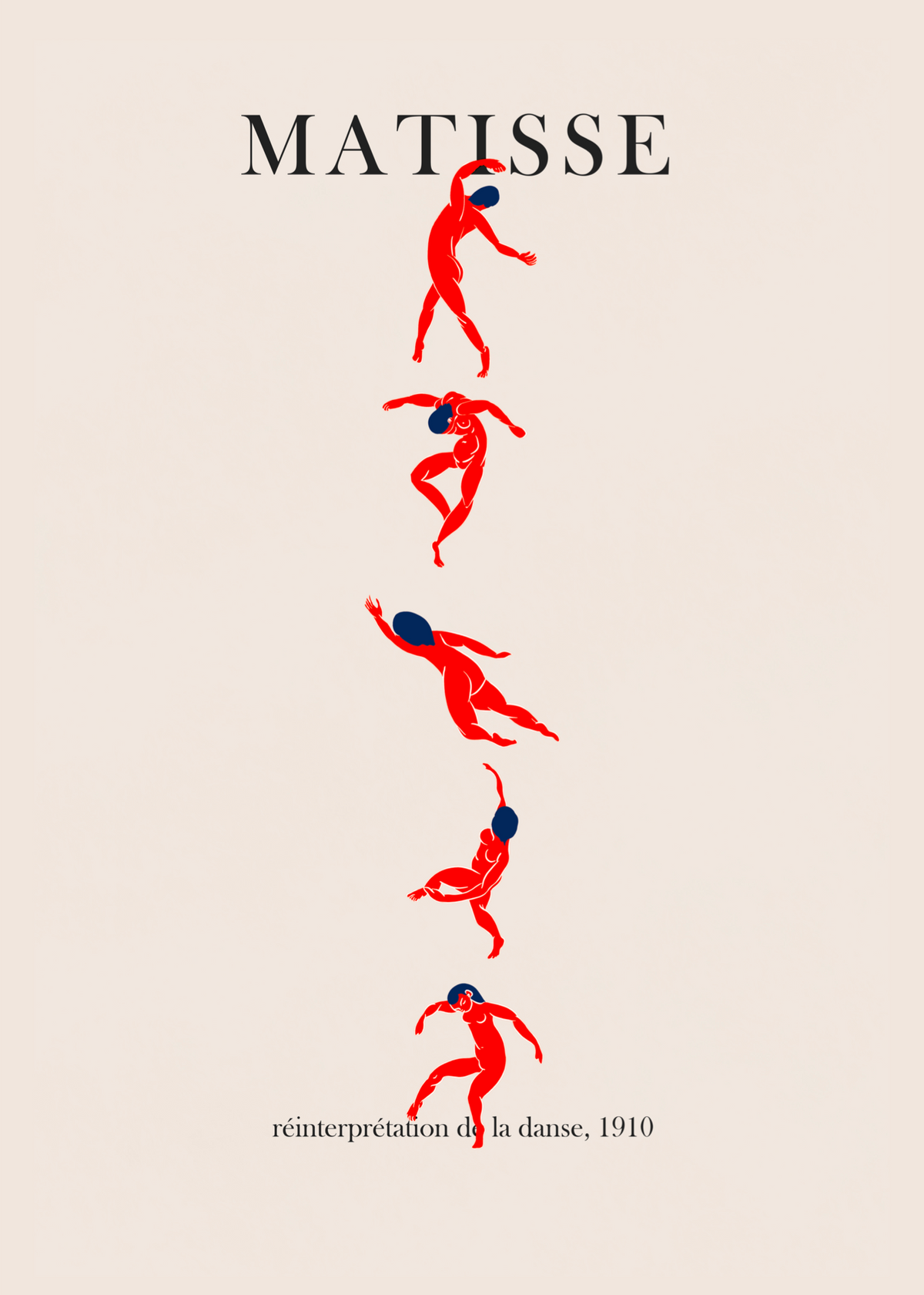 Matisse Dans Figürleri Poster Baskı – Modern Soyut Sanat