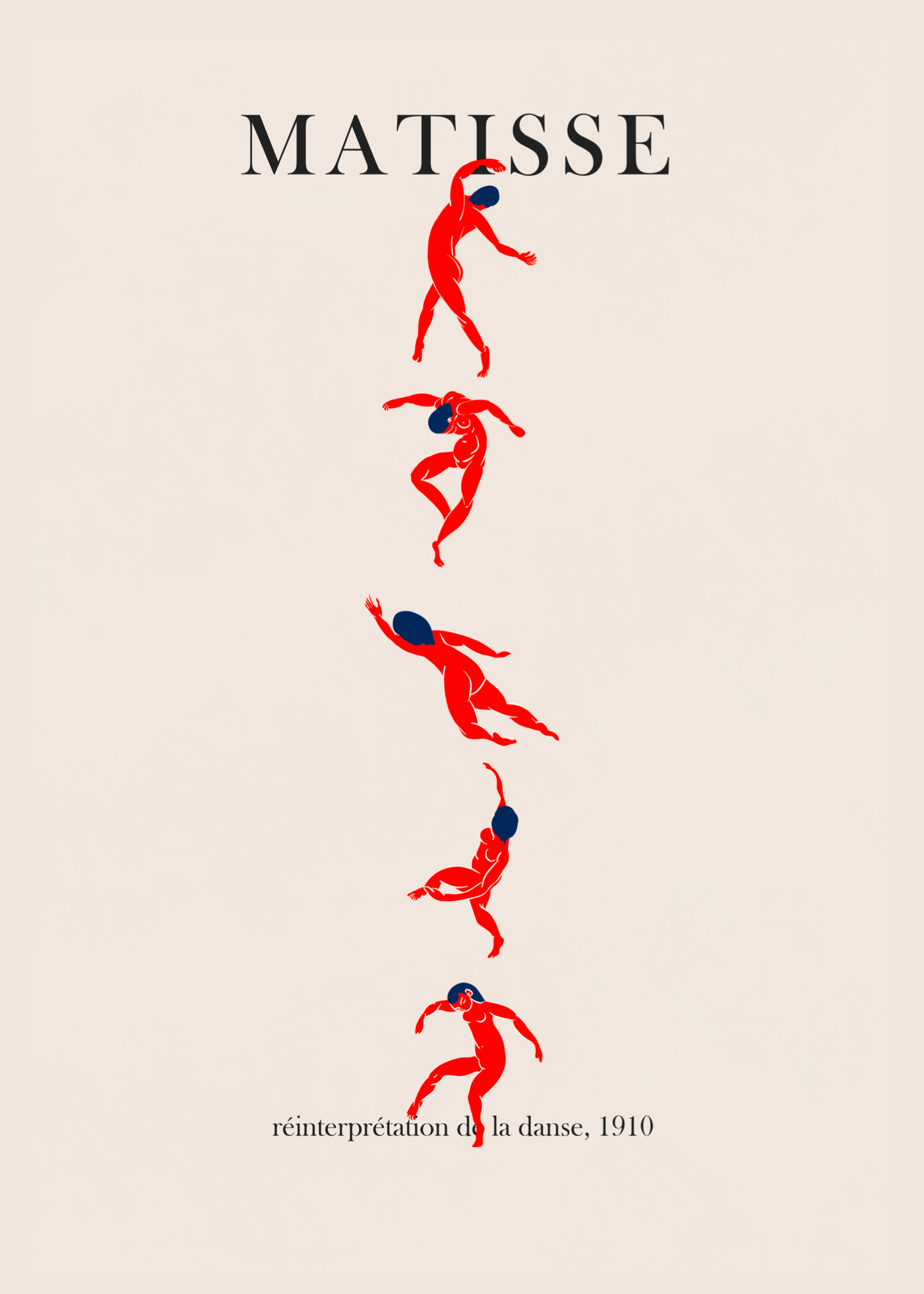 Matisse Dans Figürleri Poster Baskı – Modern Soyut Sanat
