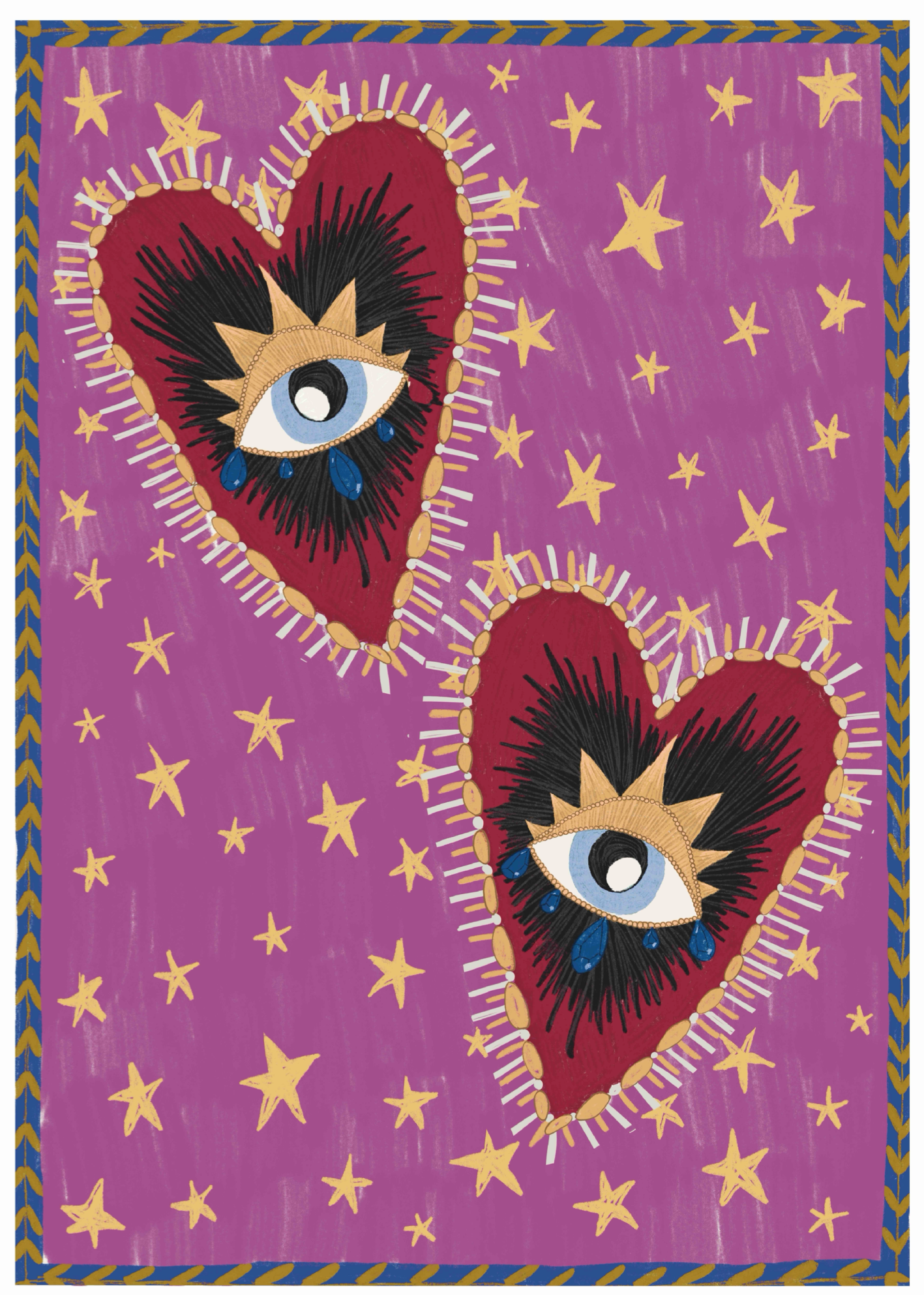 2 Hearts – Nazlı Tarcan Poster Baskı