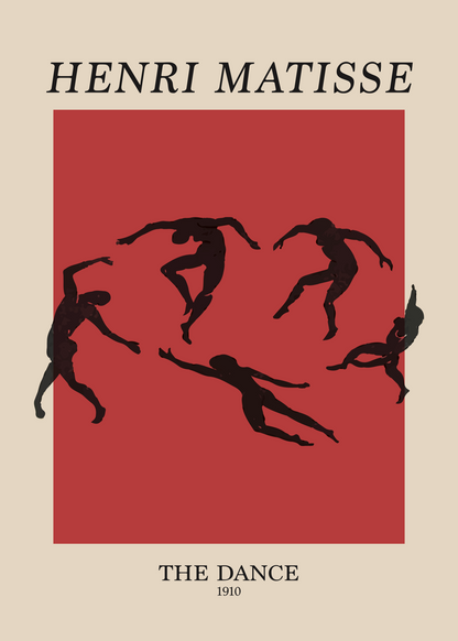 "Ritmin Bedeni" - Henri Matisse The Dance Poster Baskı