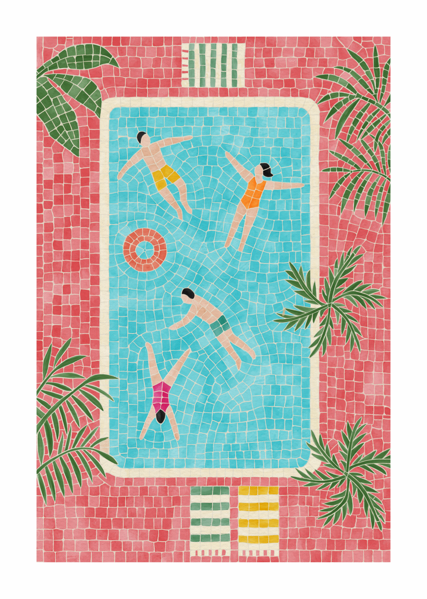 Pool Poster Baskı