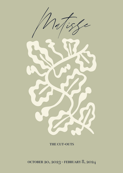 Matisse The Cut-Outs Poster Baskı – Minimal Sanat
