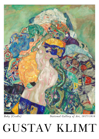 Gustav Klimt Baby (Cradle) Poster Baskı