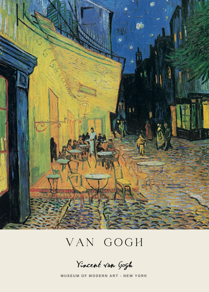 Gece Kafesi Terası – Van Gogh Poster Baskı