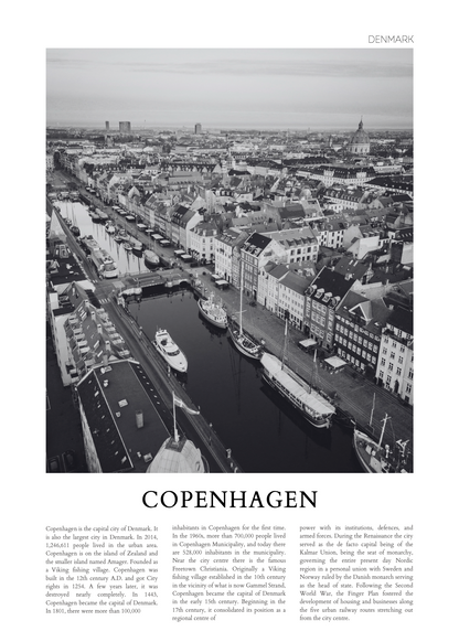 Copenhagen – Poster Baskı