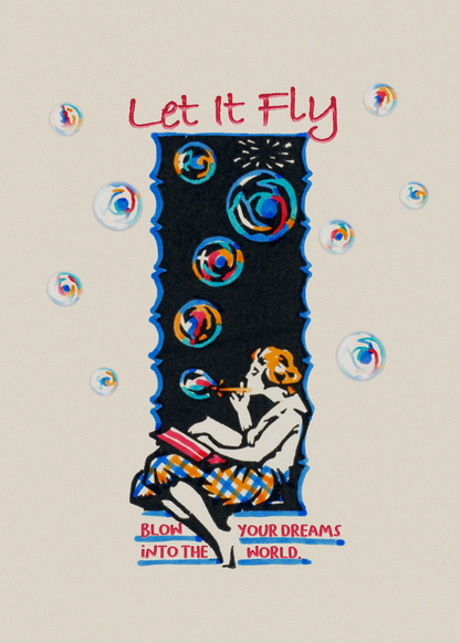 Let It Fly Poster Baskı